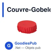 Couvre-Gobelet Irwing - Miniature 1