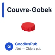 Couvre-Gobelet Irwing - Miniature 3