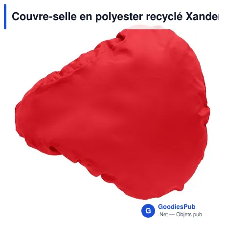 Couvre-selle en polyester recyclé Xander