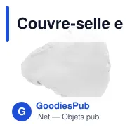 Couvre-selle en polyester recyclé Xander - Miniature 11