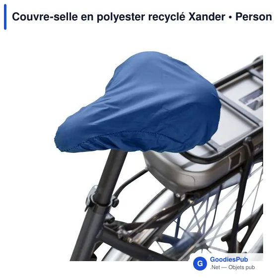 Couvre-selle en polyester recyclé Xander - Image 3
