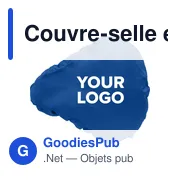 Couvre-selle en polyester recyclé Xander - Miniature 5