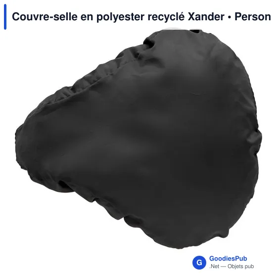 Couvre-selle en polyester recyclé Xander - Image 6