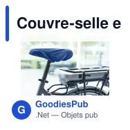 Couvre-selle en polyester recyclé Xander - Miniature 9