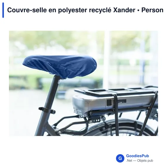 Couvre-selle en polyester recyclé Xander - Image 9
