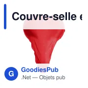 Couvre-selle en polyester Xander - Miniature 2