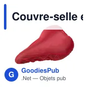 Couvre-selle en polyester Xander - Miniature 3
