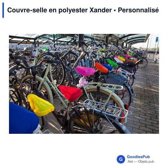 Couvre-selle en polyester Xander - Image 4