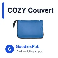 COZY Couvertures de voyage 2 en 1 - Miniature 2