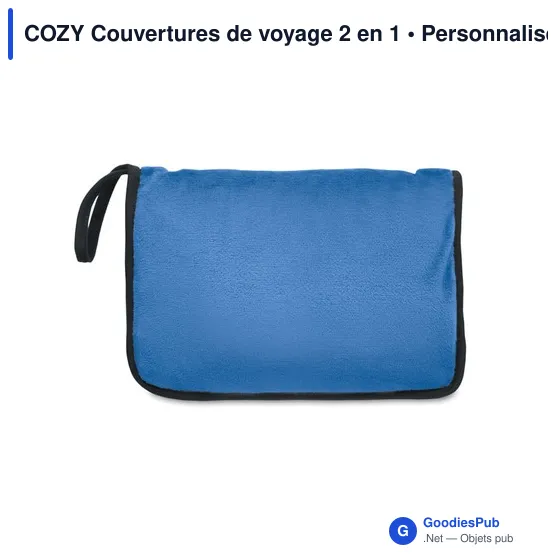 COZY Couvertures de voyage 2 en 1 - Image 2