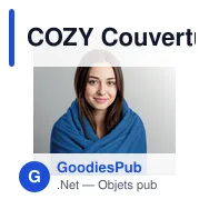 COZY Couvertures de voyage 2 en 1 - Miniature 4