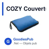 COZY Couvertures de voyage 2 en 1 - Miniature 6