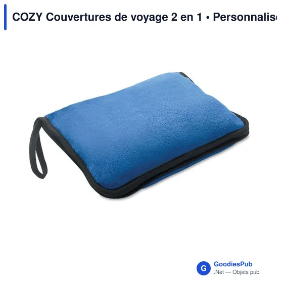 COZY Couvertures de voyage 2 en 1 - Image 6