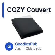 COZY Couvertures de voyage 2 en 1 - Miniature 8