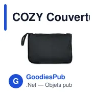 COZY Couvertures de voyage 2 en 1 - Miniature 9