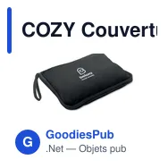COZY Couvertures de voyage 2 en 1 - Miniature 10