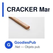 CRACKER Marteau à griffes en bois - Miniature 2