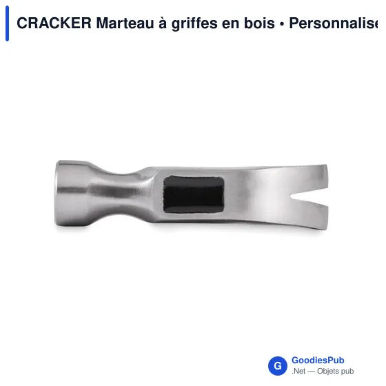 CRACKER Marteau à griffes en bois - Image 3
