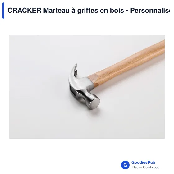 CRACKER Marteau à griffes en bois - Image 4
