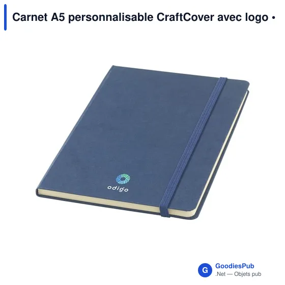Carnet A5 personnalisable CraftCover avec logo - Image 3