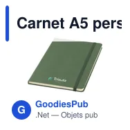 Carnet A5 personnalisable CraftCover avec logo - Miniature 7