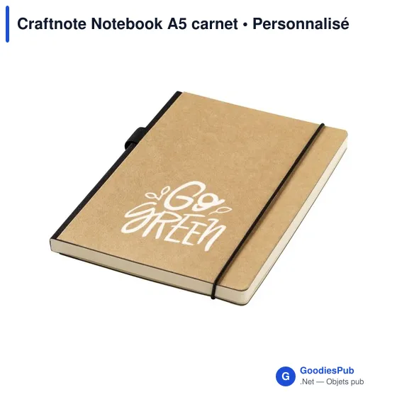 Carnet A5 personnalisable Craftnote avec logo - Image 8