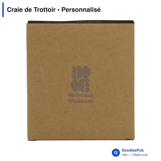 Craie de Trottoir personnalisable pour logo - 4 couleurs pastel - Image 5