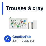 Trousse à crayons personnalisable avec logo - CRAY - Miniature 8
