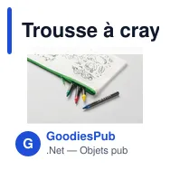 Trousse à crayons personnalisable avec logo - CRAY - Miniature 9