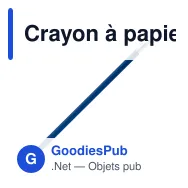 Crayon à papier avec gomme personnalisable en bois FSC coloré avec logo - 18,6 cm - Miniature 2