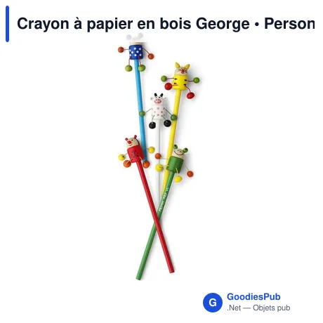 Crayon à papier en bois George