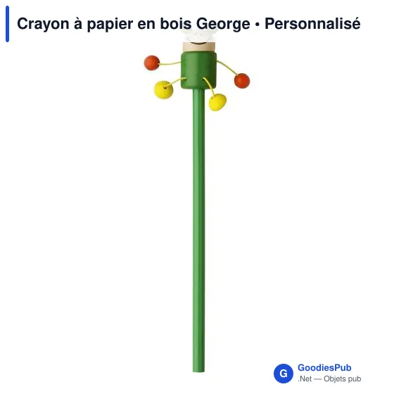 Crayon à papier en bois George - Image 5