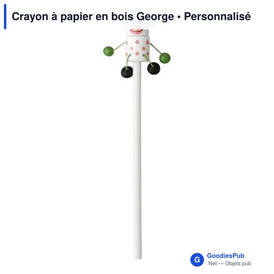 Crayon à papier en bois George - Image 6