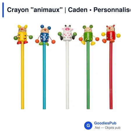 Crayon "animaux" | Caden