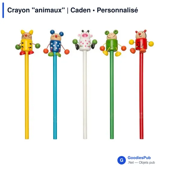 Crayon "animaux" | Caden - Image 1