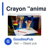 Crayon "animaux" | Caden - Miniature 3