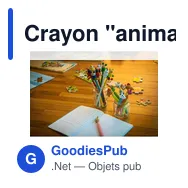 Crayon "animaux" | Caden - Miniature 4