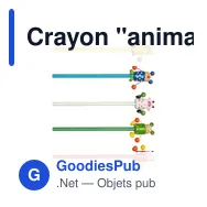 Crayon "animaux" | Caden - Miniature 6