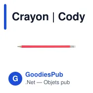 Crayon | Cody - Miniature 2