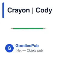 Crayon | Cody - Miniature 3