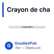 Crayon de chantier personnalisable avec logo - Sonia - Miniature 11