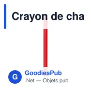 Crayon de chantier personnalisable avec logo - Sonia - Miniature 7