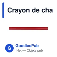 Crayon de chantier personnalisable avec logo - Sonia - Miniature 8