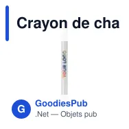 Crayon de chantier personnalisable avec logo - Sonia - Miniature 9