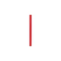 Variante rouge - Crayon de chantier personnalisable avec logo - Sonia