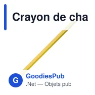 Crayon de charpentier personnalisable en bois FSC 25 cm avec logo - Chantier - Miniature 3