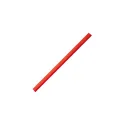 Variante Rouge - Crayon de charpentier personnalisable en bois FSC 25 cm avec logo - Chantier