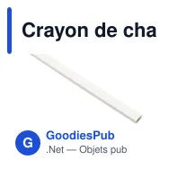 Crayon de charpentier personnalisable avec logo - Cole - Miniature 1