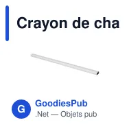 Crayon de charpentier personnalisable avec logo - Mitchell - Miniature 2