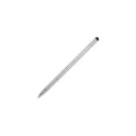 Variante Argent - Crayon éternel personnalisable en aluminium avec gomme avec logo - Longue durée
